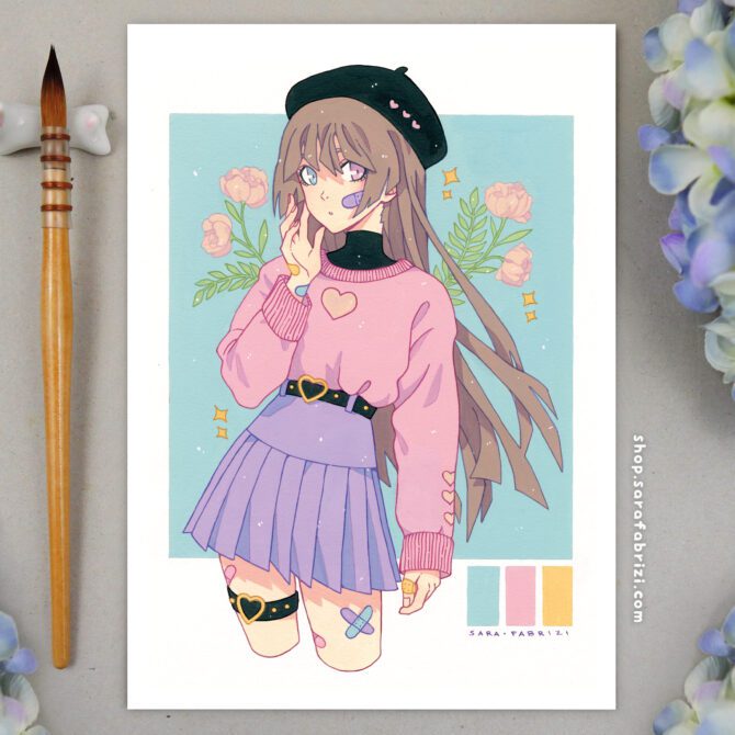 Dahlia | High-quality Print