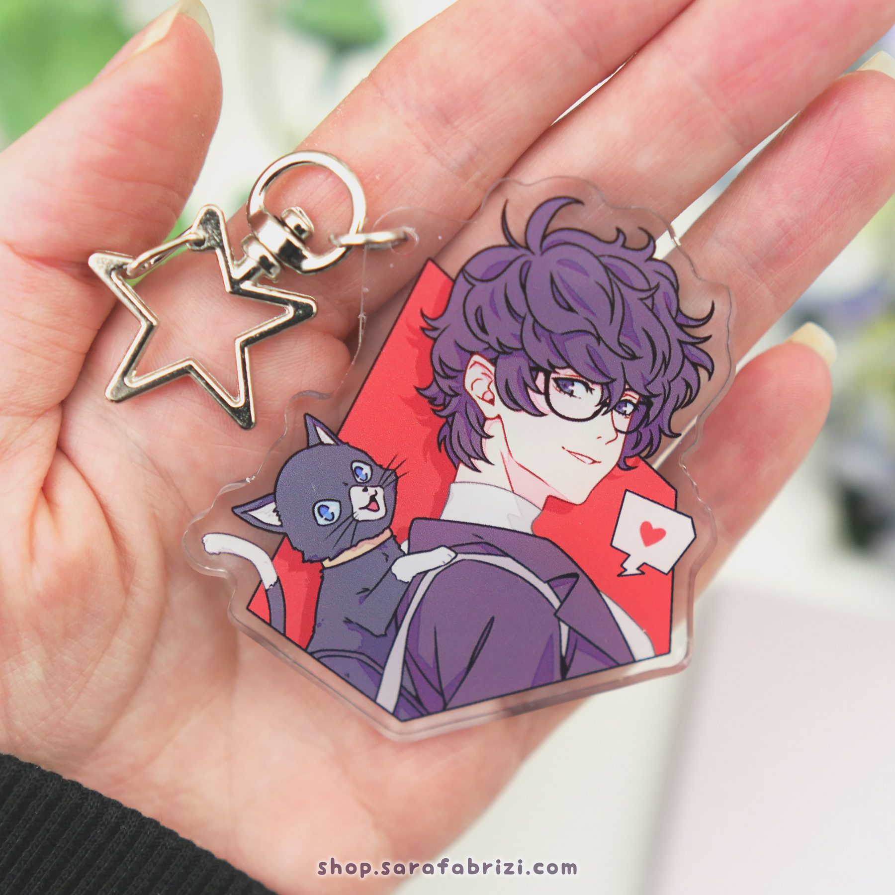Persona 5 | Ren & Mona Keycharm - Image 2