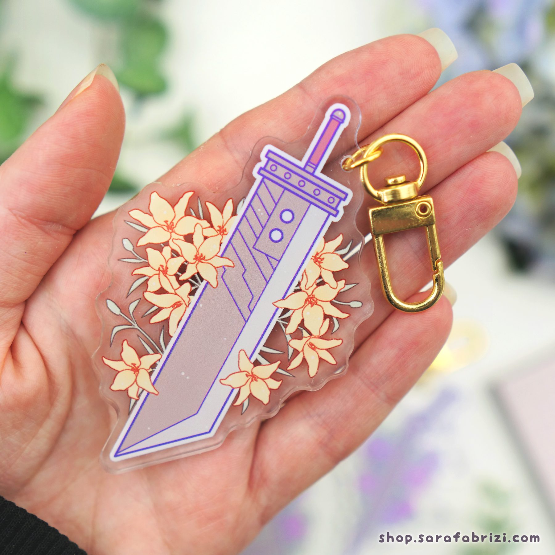 Aesthetic Fantasy | Buster Sword, Gunblade, Memory Card & Battle Menu - Image 3
