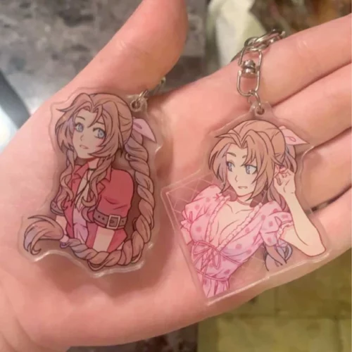 FF7R | Tifa & Aerith Keycharms photo review