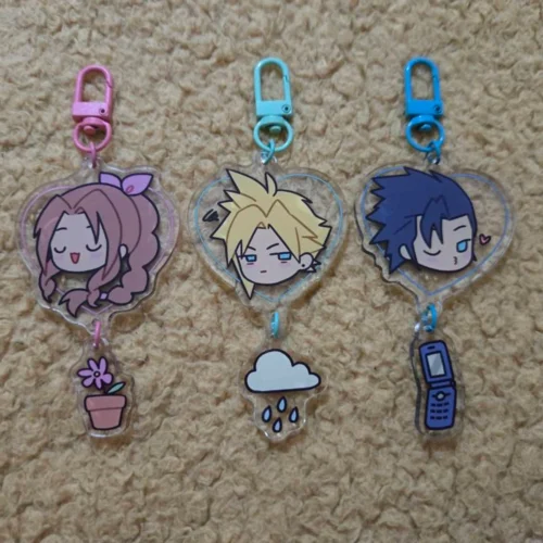 Final Fantasy VII Remake | Acrylic Keycharms photo review