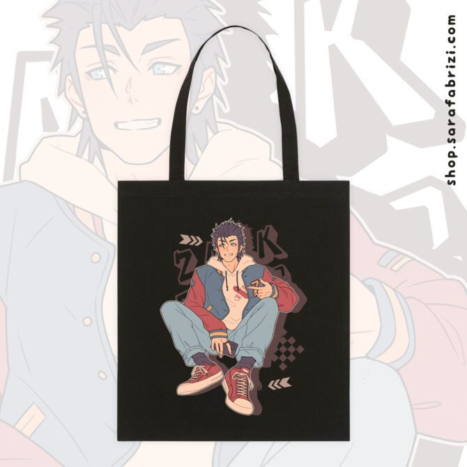 Final Fantasy VII Remake | Zack Fair Tote Bag