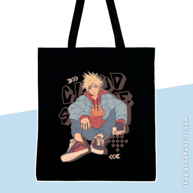 Final Fantasy VII Remake | Cloud Strife Tote Bag