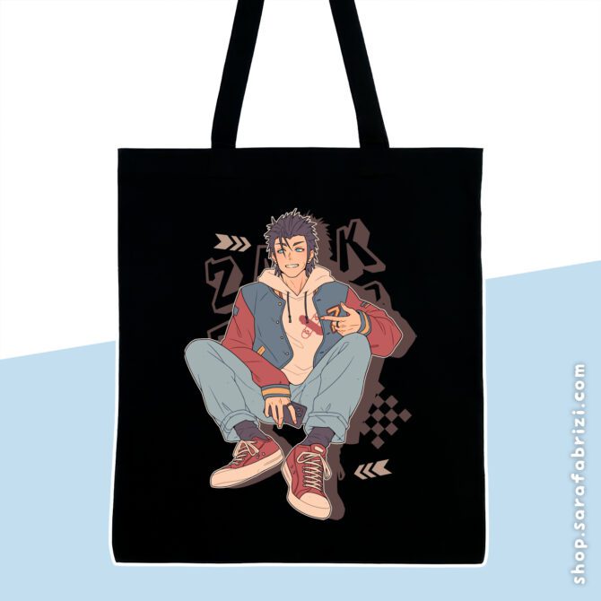 Final Fantasy VII Remake | Zack Fair Tote Bag