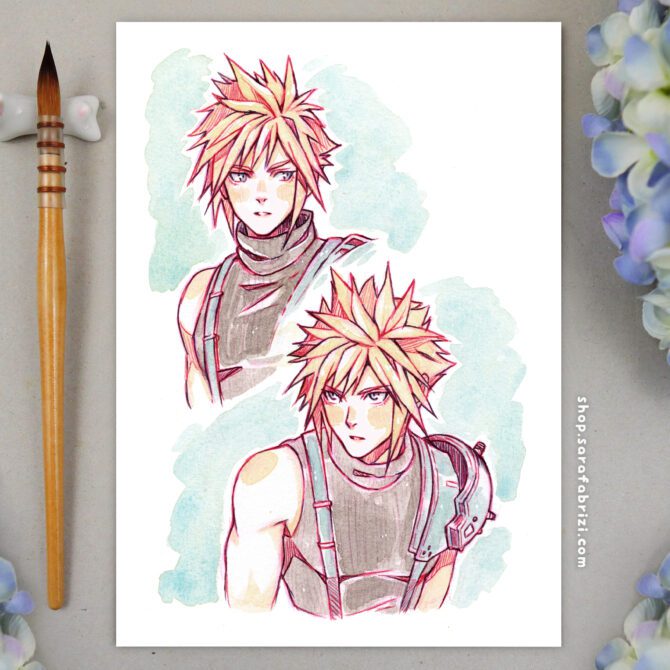 Cloud Strife | High-quality Print