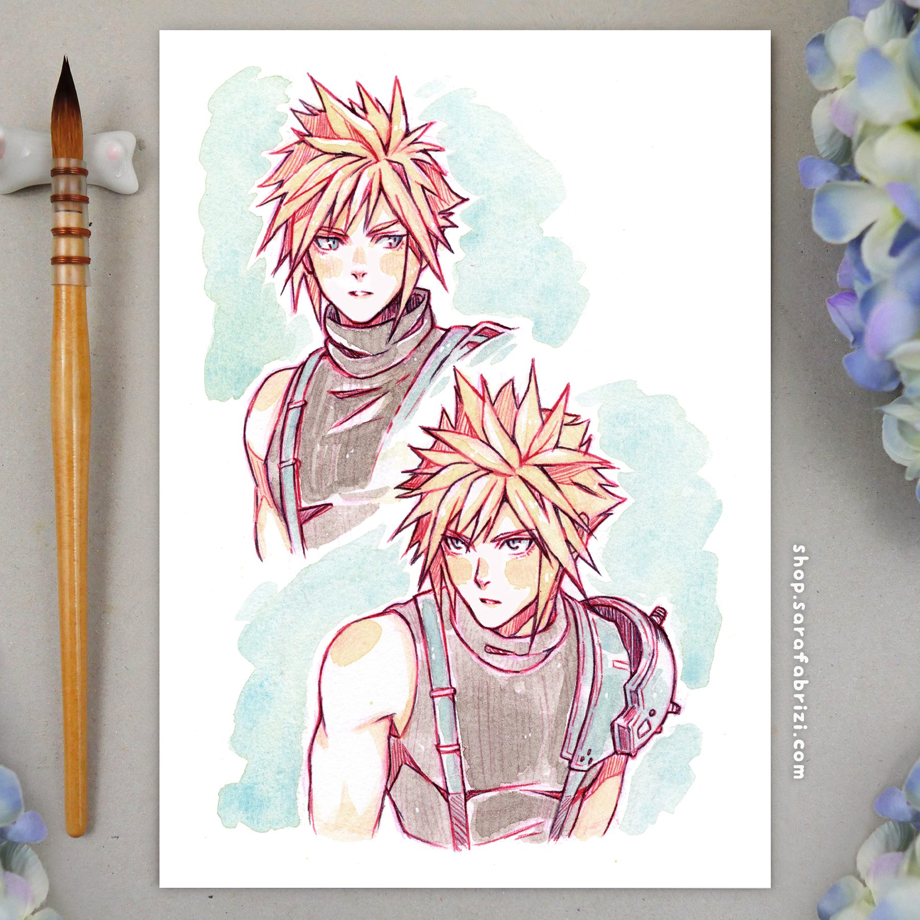 Cloud Strife | High-quality Print