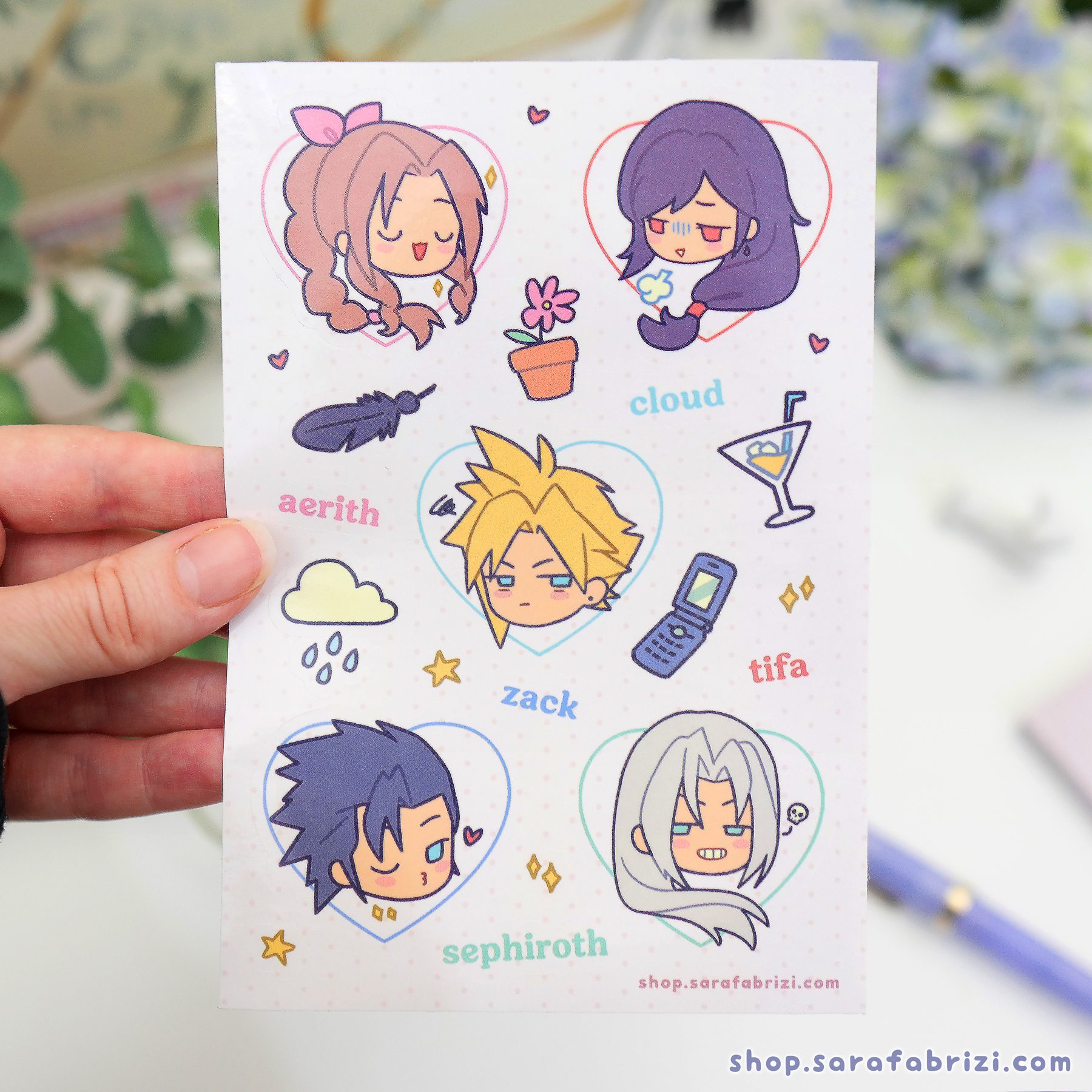 Final Fantasy VII | Sticker Sheet