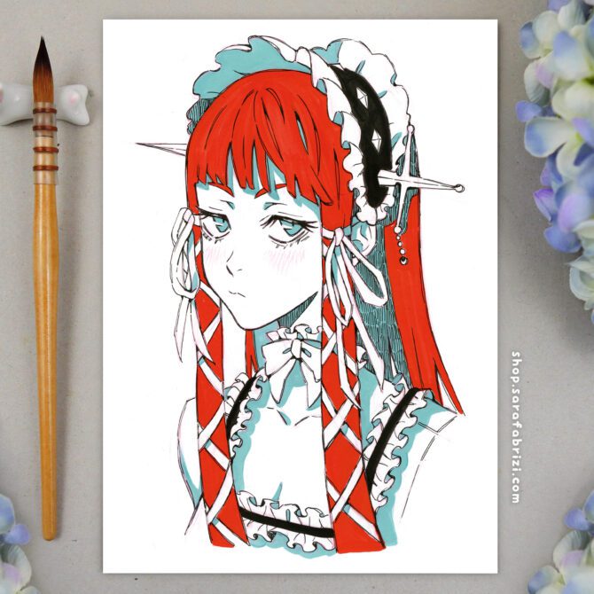 Persona 3 | Chidori High-quality Print