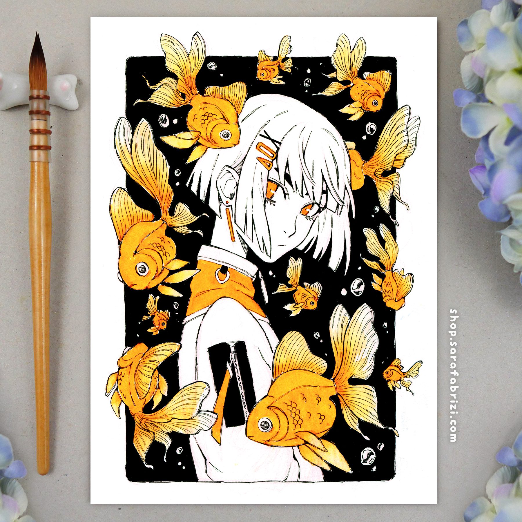 Goldfish | High-quality Print