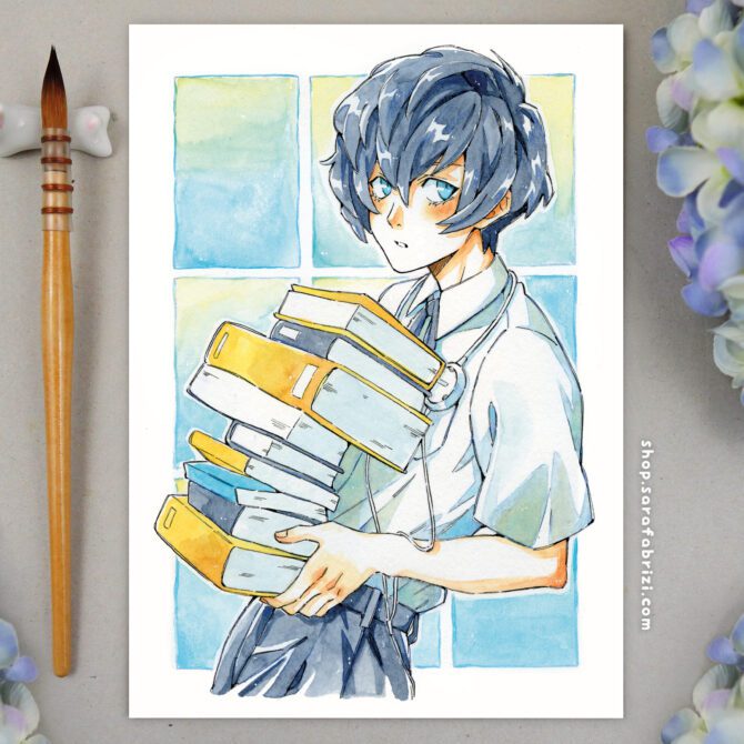Persona 3 | Makoto Yuki High-quality Print