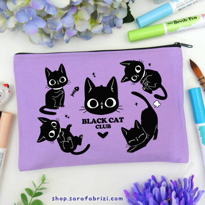 Black Cat Club | Pouch