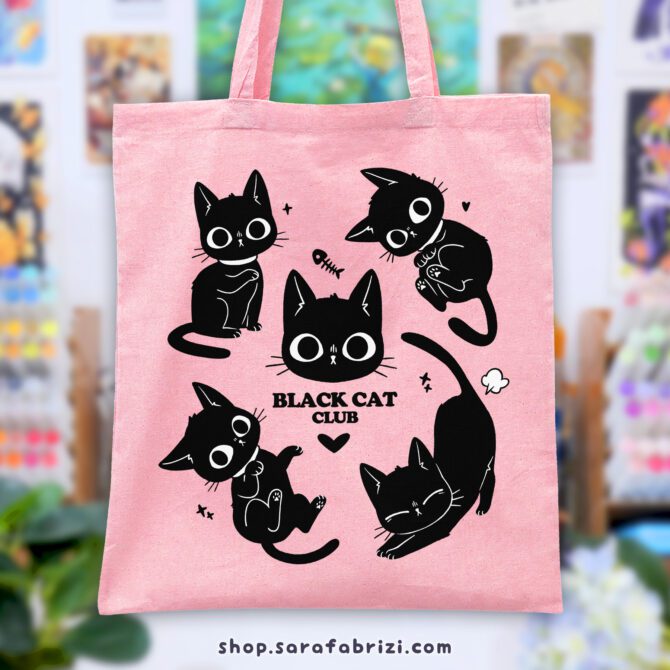 Black Cat Club | Tote Bag