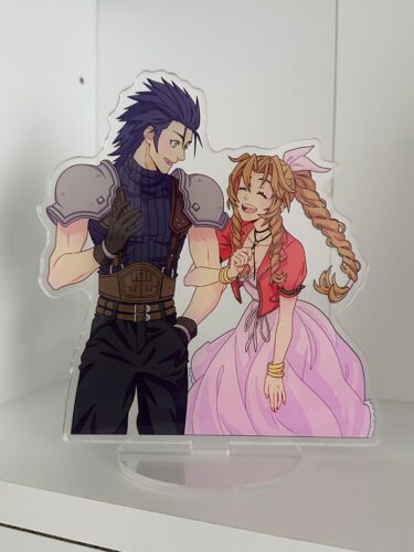 FF7R | Zack & Aerith Standee photo review