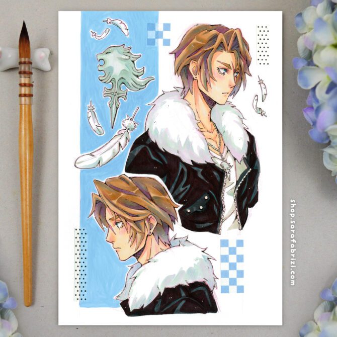 Squall Leonhart 1 | High-quality Print