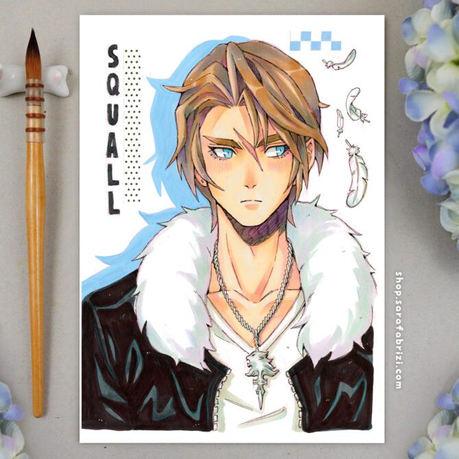 Squall Leonhart 2 | High-quality Print