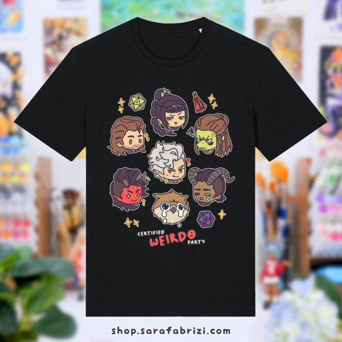 BG3 | Weirdo Party Unisex T-shirt