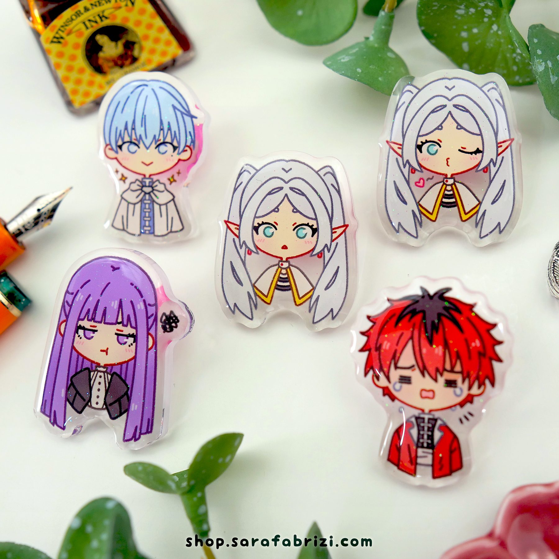 Frieren | Acrylic Pins - Image 2