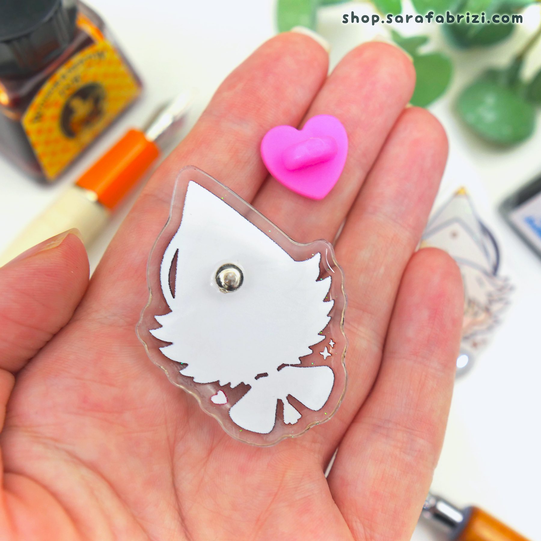 Witch Hat Atelier | Qifrey Acrylic Pins - Image 3