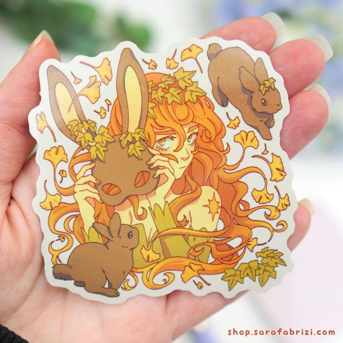Nymphalia | Forest Nymph Sticker