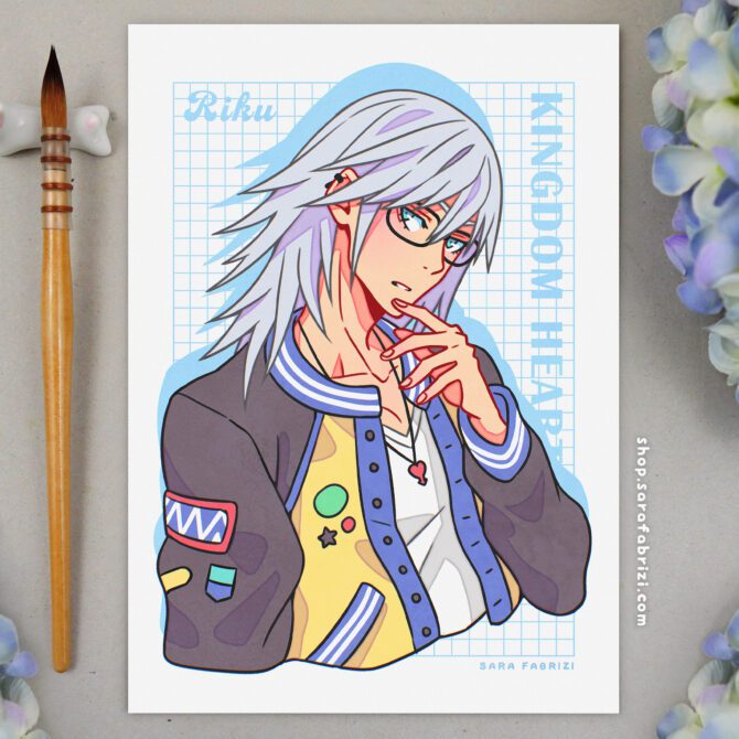 Kingdom Hearts | Riku High-quality Print