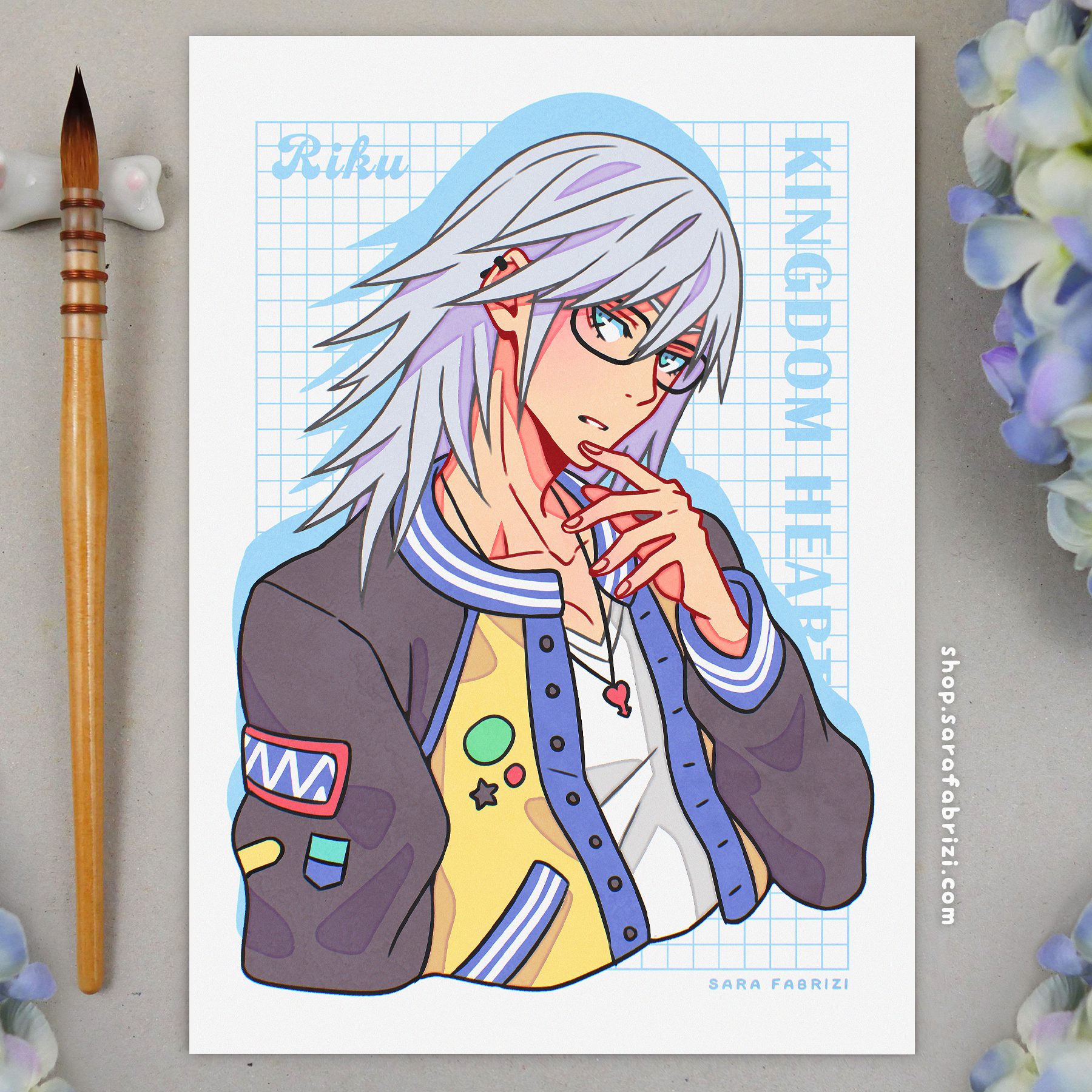 Kingdom Hearts | Riku High-quality Print