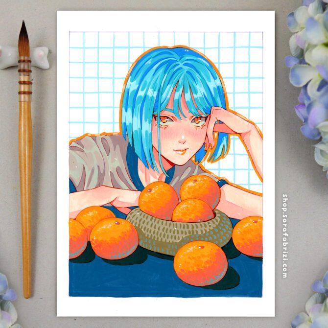 Oranges | High-quality Print