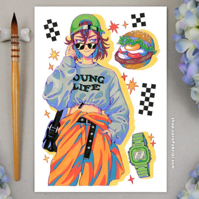 Retro Pop | High-quality Print