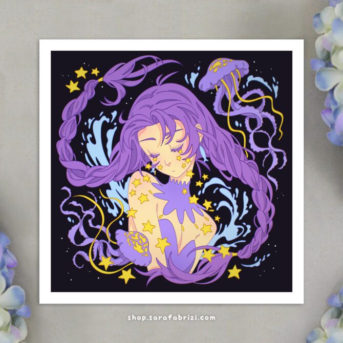 Sea Nymph | High-quality Print