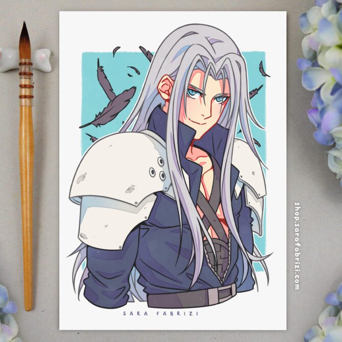 FF7R | Sephiroth High-quality Print