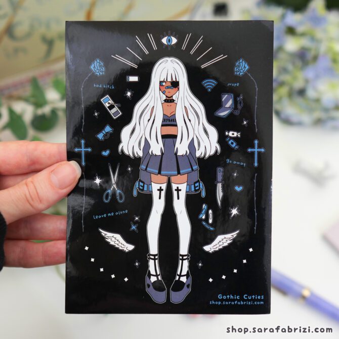 Gothic Cuties | Sticker Sheet