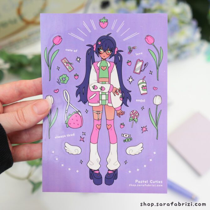 Pastel Cuties | Sticker Sheet