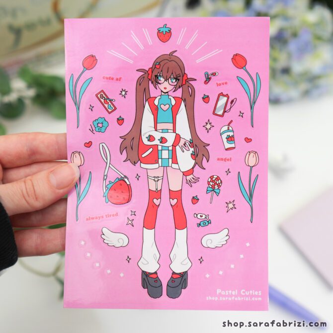Pastel Cuties | Sticker Sheet